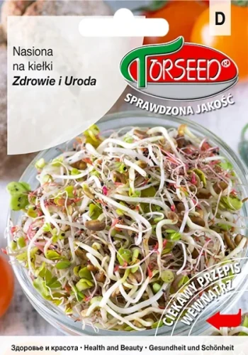 Nasiona na kiełki mieszanka Zdrowie i uroda Torseed