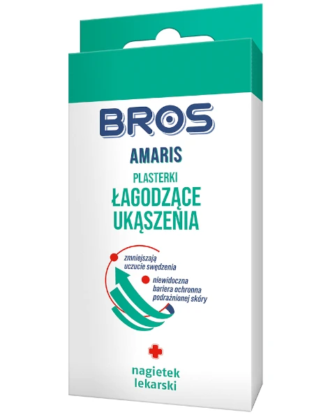 Plasterki łagodzące ukąszenia Amaris Bros