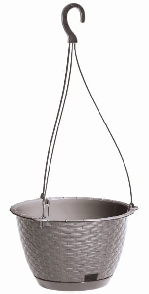 Doniczka wisząca mocca 3,4 l Ratolla Round W
