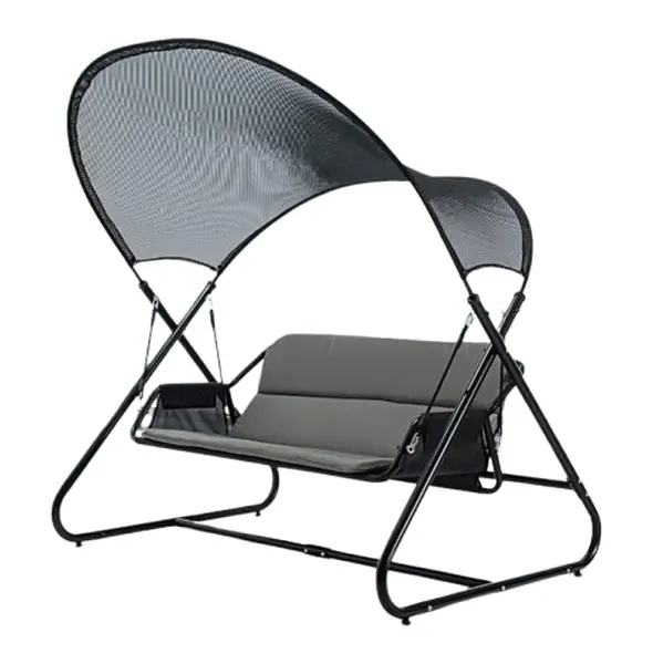 huśtawka ogrodowa z daszkiem dwuosobowa Simile Bello Giardino