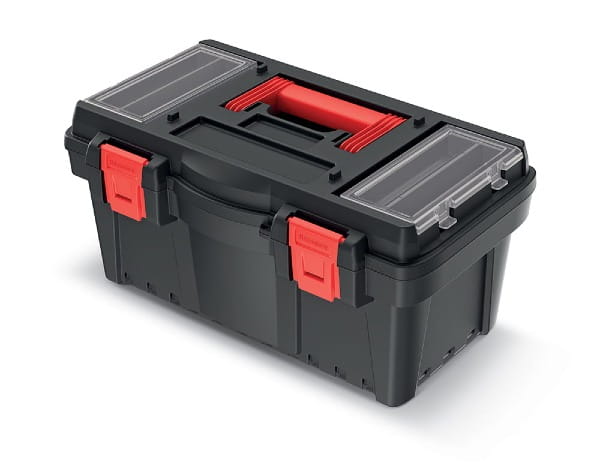 Organizery w pokrywie w skrzynce narzędziowej Kistenberg Dark 50