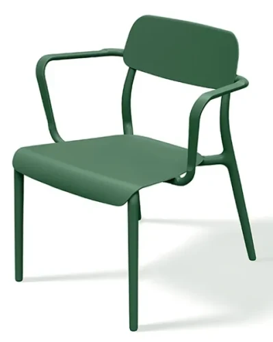 Fotel ogrodowy zielony Rimo.webp