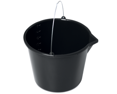 Wiadro budowlane z lejkiem i uchwytem 16L KBU16L-S411