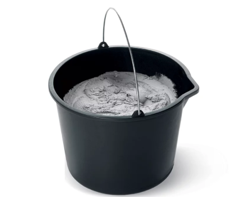 Wiadro budowlane z lejkiem i uchwytem 12L KBU12L-S411