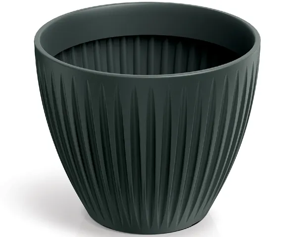 donica okragla antracyt 40 cm Latia Round.webp