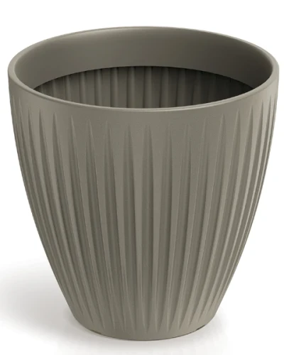 donica okragla mocca 40 cm Latia Round Midl