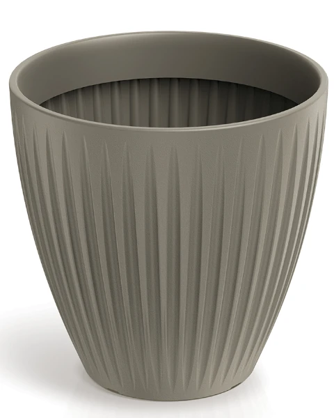 donica okragla mocca 40 cm Latia Round Midl