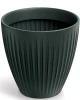 donica okragla antracyt 60 cm Latia Round Midl