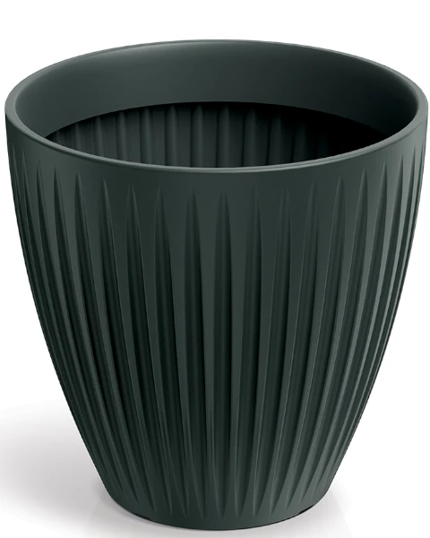 donica okragla antracyt 60 cm Latia Round Midl
