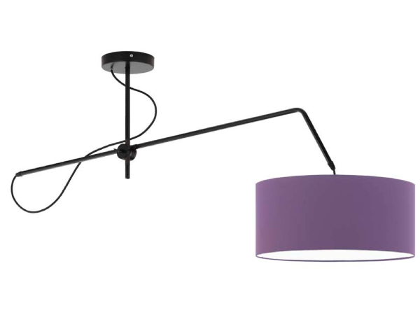 Nowoczesna lampa na ruchomym ramieniu 40cm RIO fioletowa.png