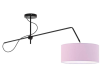 Nowoczesna lampa na ruchomym ramieniu 40cm RIO jasno fioletowa.png
