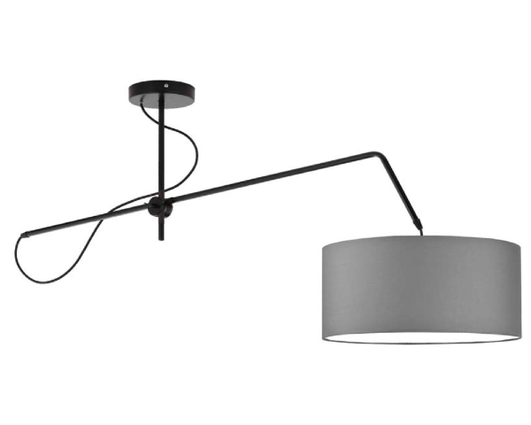 Nowoczesna lampa na ruchomym ramieniu 40cm RIO szara.png
