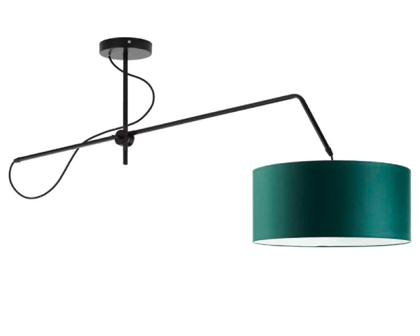 Nowoczesna lampa na ruchomym ramieniu 40cm RIO butelkowa zieleń.png
