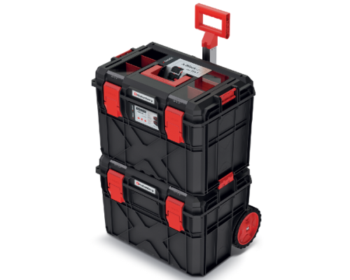Skrzynka na narzędzia na kółkach 2w1 Kistenberg