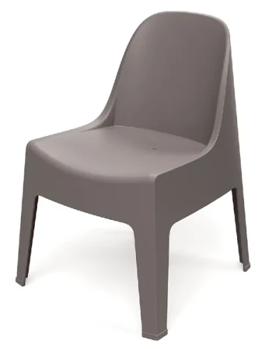 Krzesło pełne Milane Ferne beżowe earthy toupe