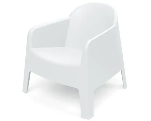 Fotel ogrodowy biały Milane Ferne white