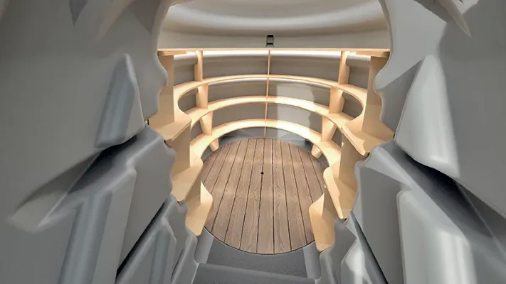 Piwnica ogrodowa OVO  - jak wygląda w środku