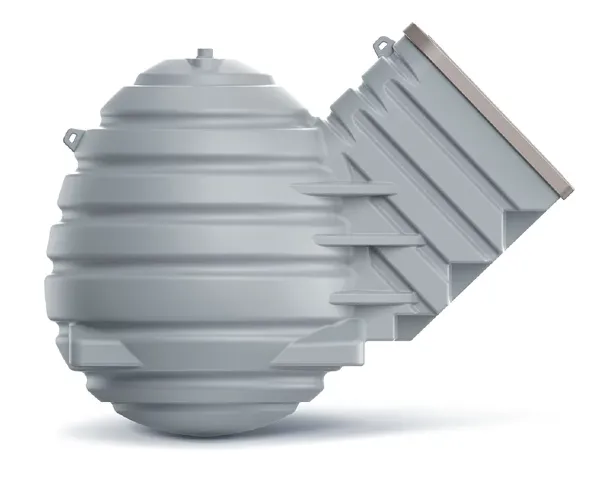 Piwniczka ogrodowa z tworzywa OVO - w kształcie jaja