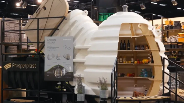 prezentacja piwniczki ogrodowej polskiej produkcji od firmy Prosperplast