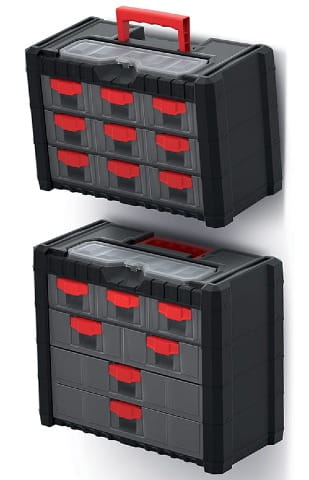 Organizer na części 9 szuflad 40 cm Kistenberg Multicase Cargo