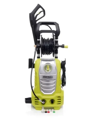Myjka wysokociśnieniowa z pompą zasysającą o mocy 3000 Watów i ciśnieniu maksymalnym 280 barów Kraft&Dele KD423