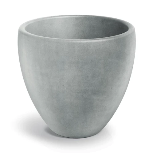 duża donica ogrodowa ozdobna szara beton okrągła 105 cm Ethick Cano