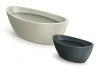 Donice łódki z kolekcji Aria Oval - 2 rozmiary
