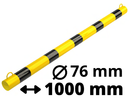 Odbojnica wisząca stalowa 1000 mm Ø 76 mm