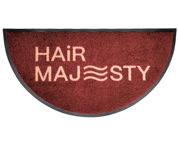 wycieraczka z logo Jet-Print LIGHT realizacja dla salony fryzjerskiego.webp