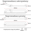 Naprowadzacz Kół do Doków 235cm Ø159mm - rzut