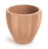 Donica ozdobna terakota okrągła 40 cm Rona Ethick