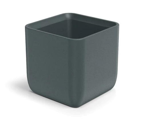Donica kwadratowa grafitowa 40 cm Molta Square