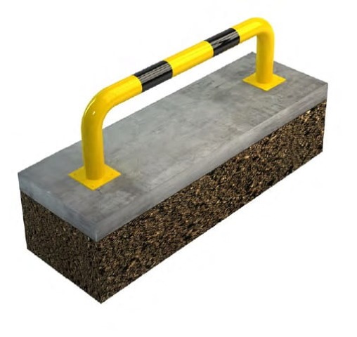 Odbojnica_prosta_barierka_rurowa