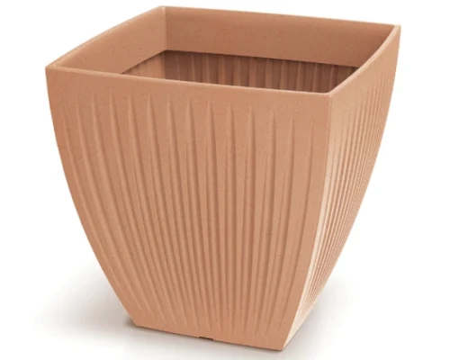 donica kwadratowa terakota 60 cm Latia Square Midl