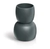 Donica ozdobna grafitowa 30 cm Duala Round ETHICK TDR30_107GR_graphite odwrócona