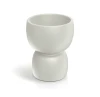 Donica kielich kremowa 40 cm Duala Round