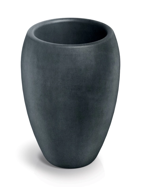 Donica wysoka czarna węgiel kolor charcoal 40 cm Ethick Cano High TCA40H_109GR