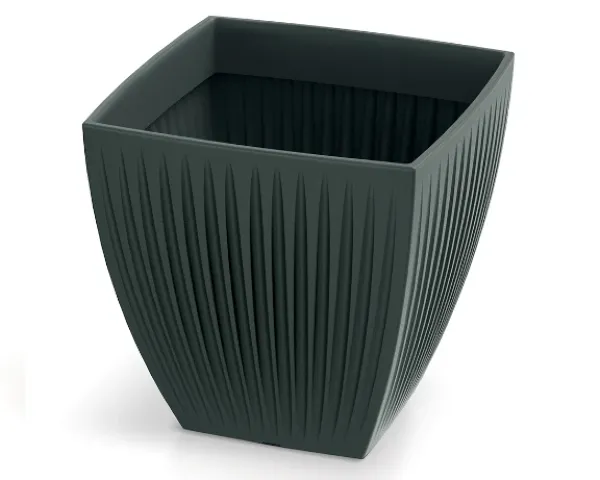 doniczka kwadratowa antracyt 48 cm Latia Square Midl