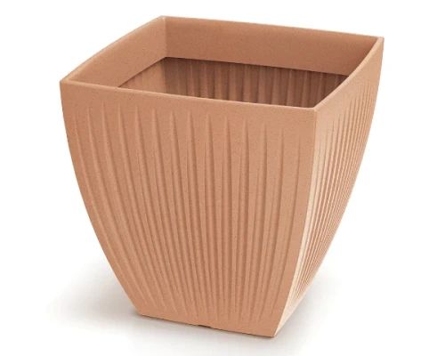 donica kwadratowa terakota 40 cm Latia Square Midl