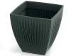 doniczka kwadratowa antracyt 30 cm Latia Square Midl
