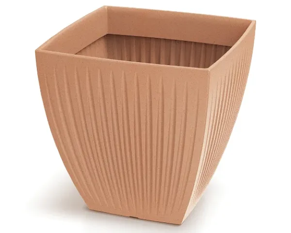 donica kwadratowa terakota 30 cm Latia Square Midl