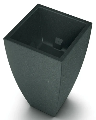 donica kwadratowa wysoka Mooda widok z gory