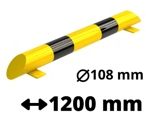 Odbojnica-paletowa-prosta-1200-mm-śr-108 mm