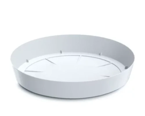 podstawka pod doniczkę okrągła biała 38 cm Lofly Saucer