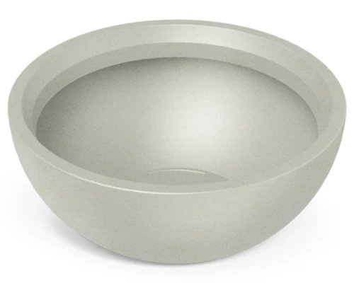 donica niska kremowa 60 cm Molio Bowl