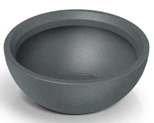 donica niska szara 60 cm Molio Bowl