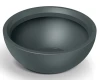 donica niska grafitowa 60 cm Molio Bowl