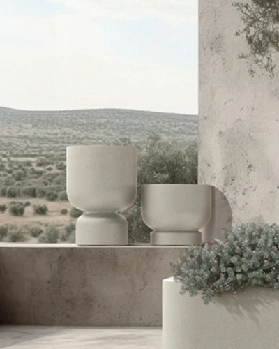 donice ozdobne Molta Base Round