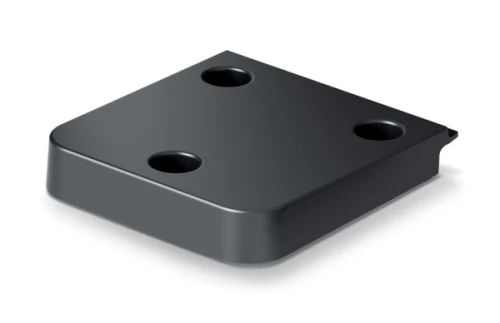 Wieszak ścienny do kosza na śmieci Systema Basic NKSH_S411 czarny