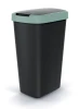 Kosz na śmieci 45 litrów zielony / czarny Compacta Q Flap Keden NSAB45-5575C_S411